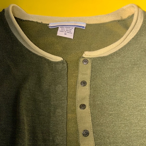 Hand Framed long sleeve cardigan sweater - Picture 5 of 8